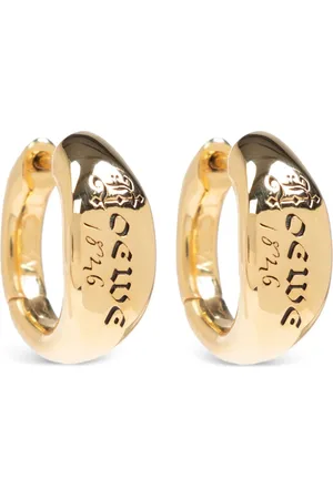 Loewe Pendientes con logo grabado