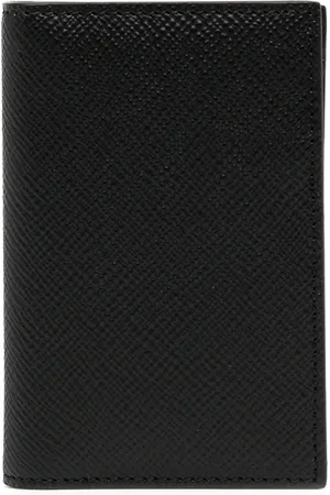 SMYTHSON Tarjetero con logo estampado