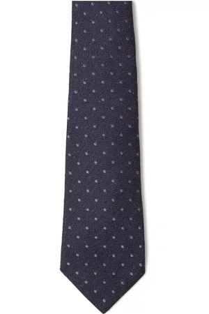 Kiton Corbata con motivo de lunares