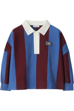 Burberry Polo de algodón a rayas