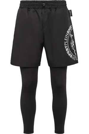 Philipp Plein Leggins con logo estampado