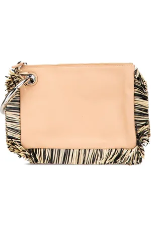 Fendi Bolso de mano Zucca Leather and Raffia Triplette 2010