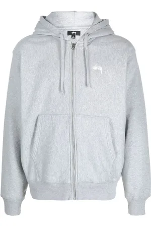 STUSSY Sudadera con capucha y logo bordado