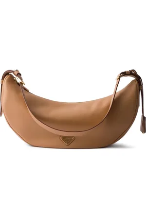 Prada Bolso de hombro grande de piel