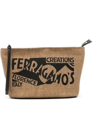 Salvatore Ferragamo Bolso de mano con logo Venna
