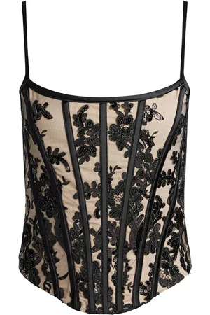 ALICE+OLIVIA Top Cressida estilo corsé