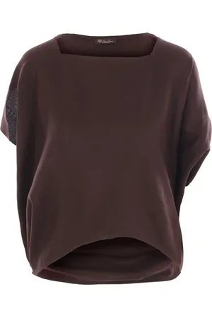 Loro Piana Blusa Gaia de lino