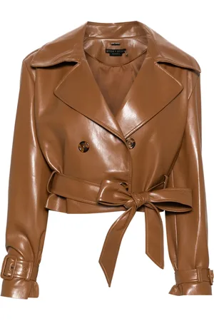 ALICE+OLIVIA Chaqueta con cinturón