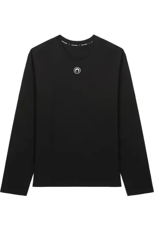 Marine Serre Camiseta de algodón de manga larga