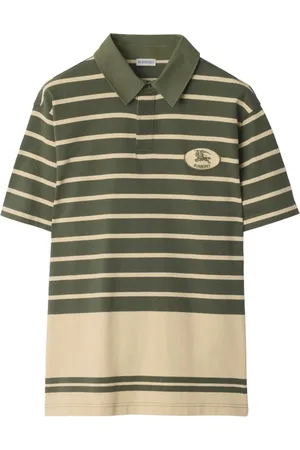 Burberry Polo de algodón a rayas