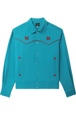 Pins & Needles Chaqueta Cowboy con mariposas bordadas