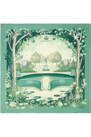 Burberry Fular con motivo Highgrove