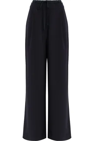 Gloria Coelho Pantalones rectos con pinzas