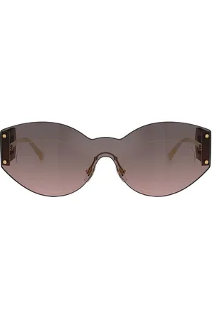 VERSACE Gafas de sol con montura geométrica