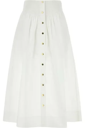 Tory Burch Falda larga de popelina