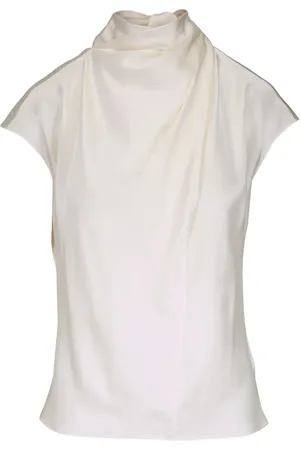 VERONICA BEARD Blusa drapeada