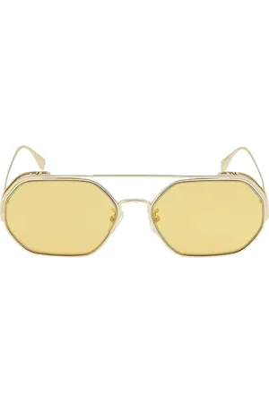 Fendi Gafas de sol con montura geométrica