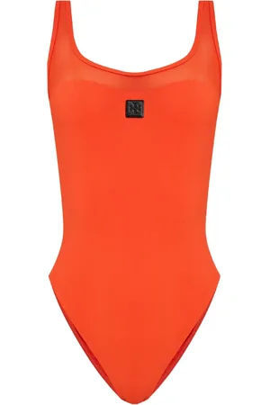 Tory Burch Bañador con logo