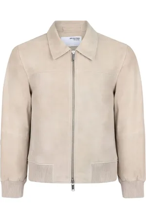 SELECTED Chaqueta bómber con cremallera