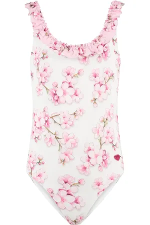 MONNALISA Floral-print swimsuit