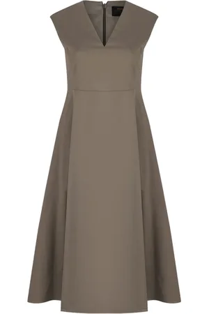 Gran Sasso Vestido con cuello en V