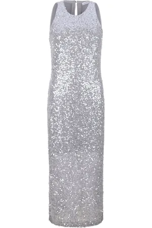 Caractere Vestido con aplique de lentejuelas