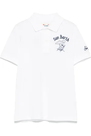MC2 SAINT BARTH Polo con estampado gráfico