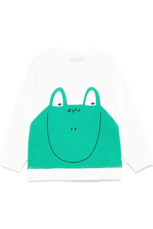 Stella McCartney Sudadera con rana estampada