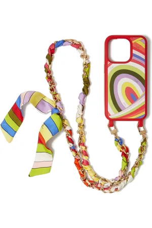 Puccini Funda para iPhone 15 Pro con estampado Iride