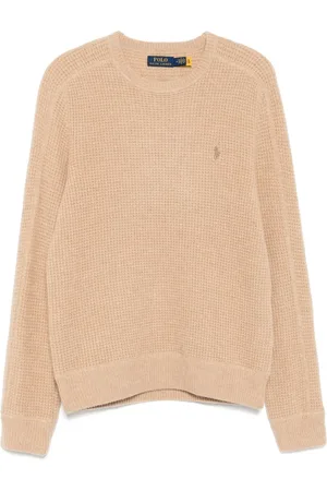 Ralph Lauren Sudadera de lana y alpaca con cuello redondo