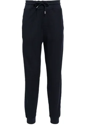 HUGO BOSS Pantalones con logo bordado
