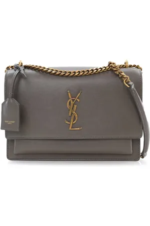 Saint Laurent Bandolera Sunset Bag mediana de piel de becerro suave 2021