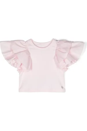 Lapin House Camiseta corta con volantes