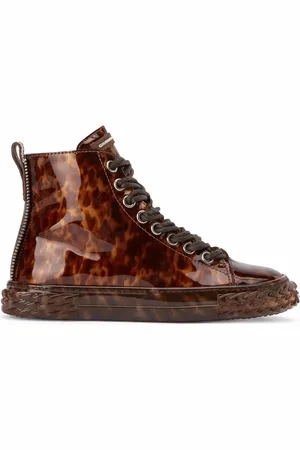 Giuseppe Zanotti Zapatillas Blabber con estampado de leopardo