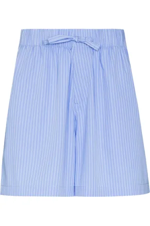 Tekla Bermudas de pijama a rayas diplomáticas