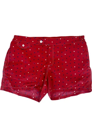 ISAIA Bañador con lunares estampados