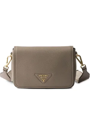 Prada Bolso de hombro de piel