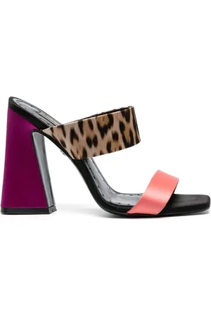Roberto Cavalli Sandalias con estampado Jaguar