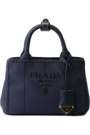 Prada Bolso shopper mini de lona