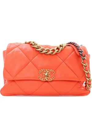 CHANEL Bolso satchel Flap 19 grande de piel de borrego 2020