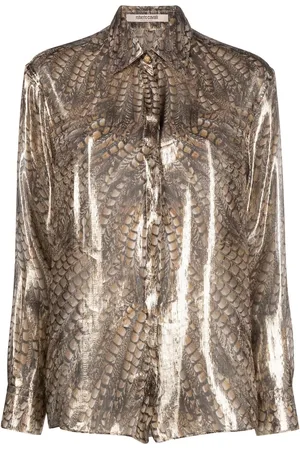 Roberto Cavalli Camisa con estampado Falcon