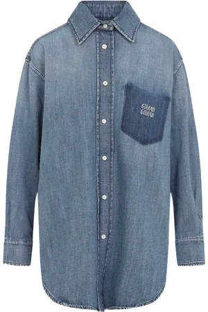 Miu Miu Camisa con parche del logo