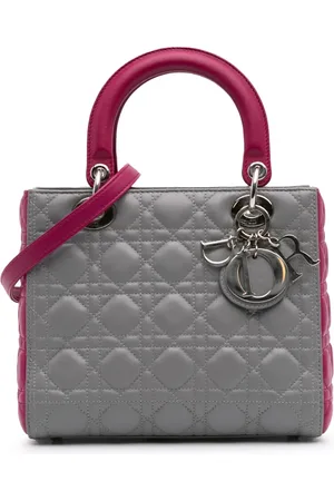 Dior Bolso satchel Cannage Lady Dior mediano 2014