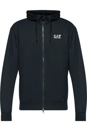 EA7 Sudadera con capucha y cremallera
