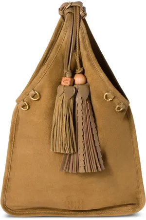 Miu Miu Bolso de hombro con detalle de borlas