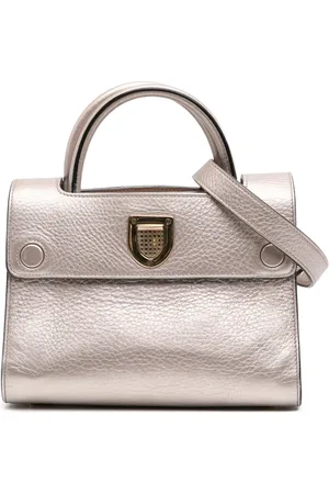 Dior Bolso satchel Diorever mini de piel de becerro granulada 2017