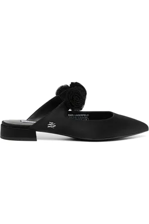 Karl Lagerfeld Mules Kerrie con motivo floral