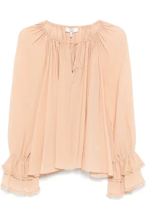 Chloé Blusa con detalle fruncido