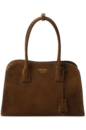 Prada Bolso shopper mediano de ante