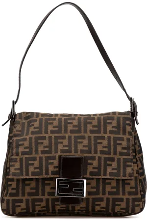 Fendi Bolso de hombro 20th Century Zucca Canvas Mamma Forever